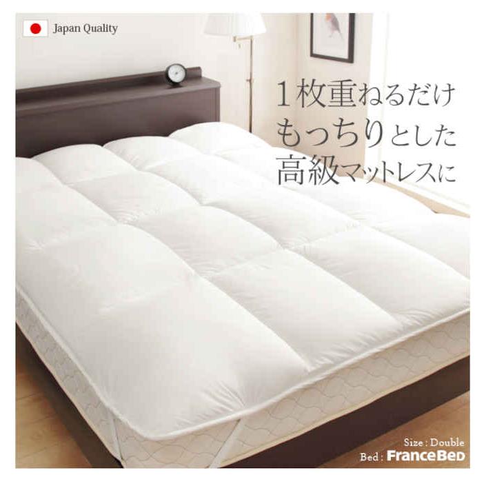 北海道・沖縄・離島配送不可 代引不可 敷きパッド シングル 100×200cm 抗菌 防臭 防ダニ ベッドパッドプラス 日本製 ナカムラ 90400021_2