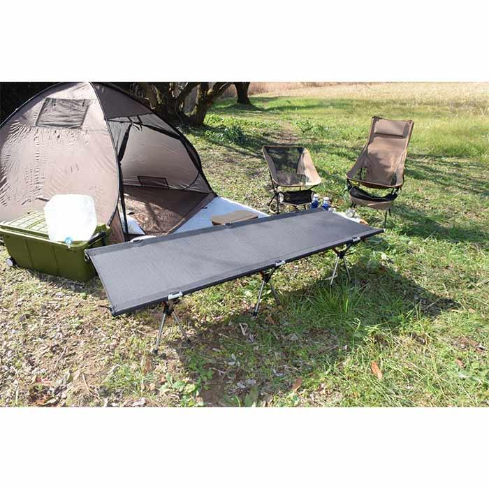 アウトドアコット 2Way ハイタイプ ロータイプ 軽量 収納コンパクト 耐荷重150kg アウトドア