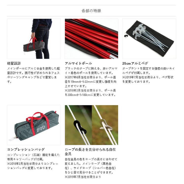 タープテント タープ テント ライダー バイクに積んでツーリング