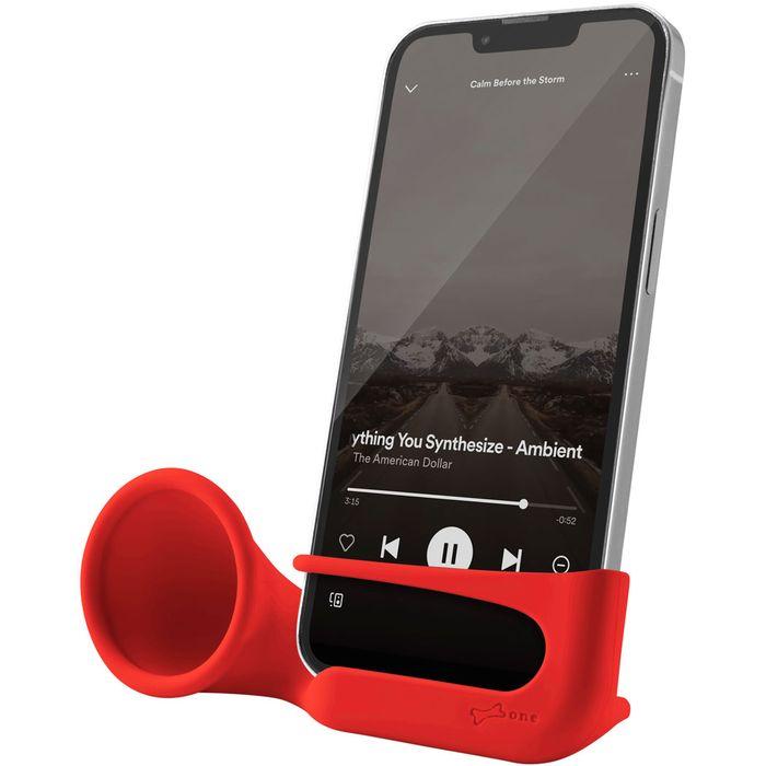 キャロルブラス　真鍮製 スマートフォン用 音響増幅器 ホーン型 スタンド スマホ用スタンド フォーン ホーン スタンド Phone Horn Stand