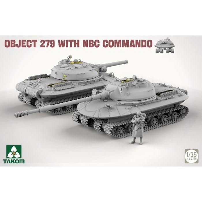 1/35 ソビエト 重戦車 オブイェークト 279w/NBCコマンドフィギュア ビーバーコーポレーション TKO2188_1