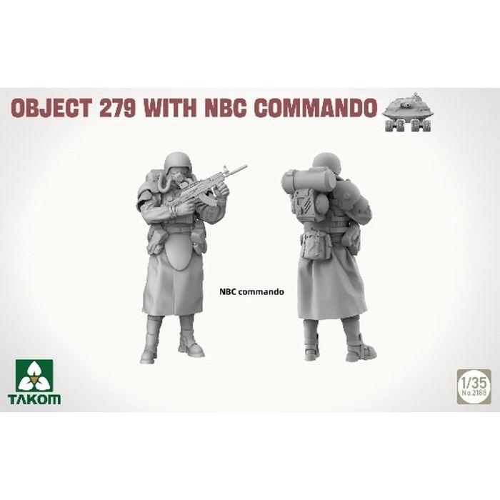 1/35 ソビエト 重戦車 オブイェークト 279w/NBCコマンドフィギュア ビーバーコーポレーション TKO2188_3
