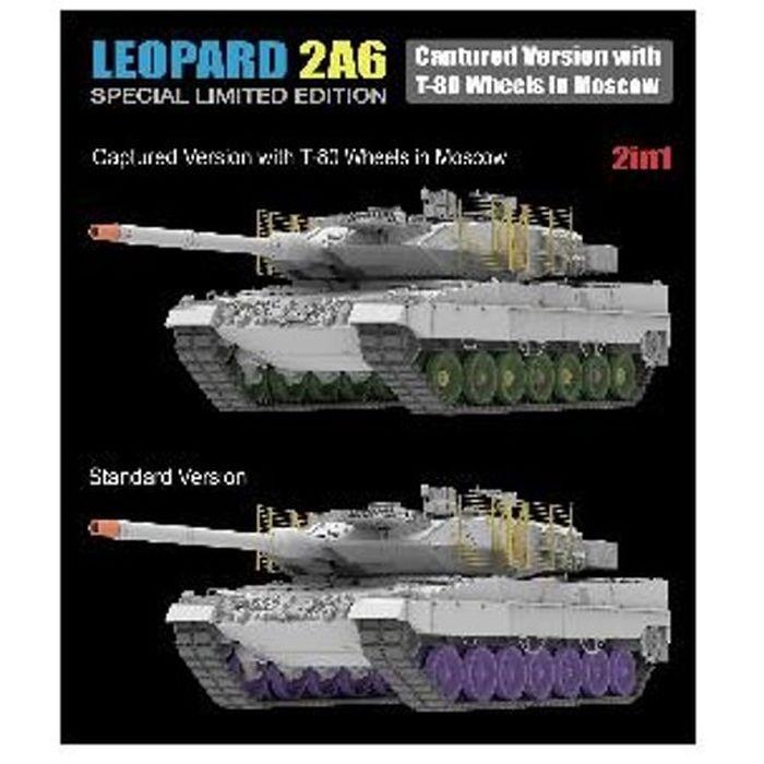 1/35 レオパルト 2A6w/T-80転輪 モスクワで展示された鹵獲車輛 特別限定版 ビーバーコーポレーション RFM5114_1