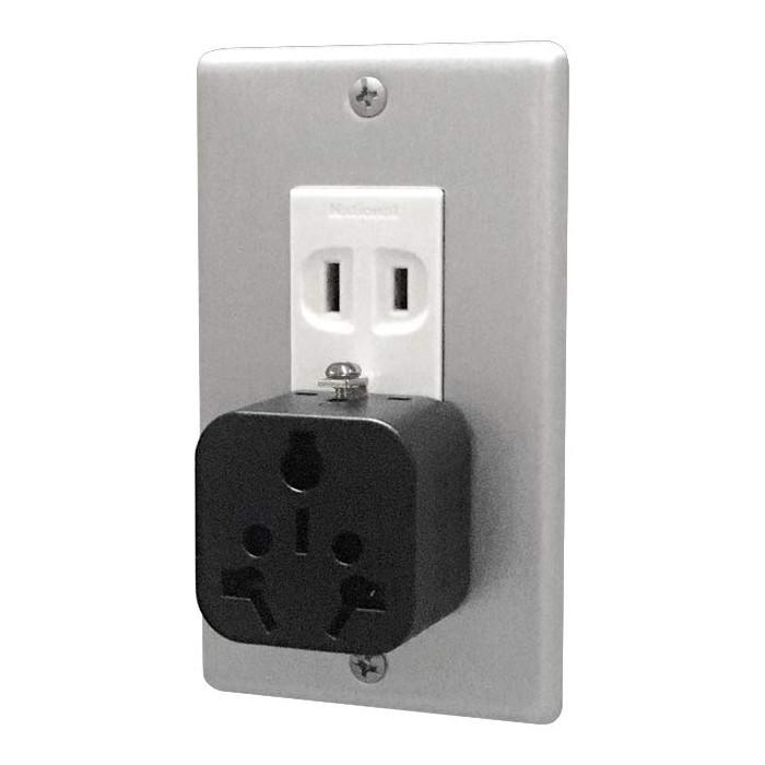 国内用 マルチ変換プラグ B/BF/B3/C/O/O2/SE→A 海外の家電製品を日本