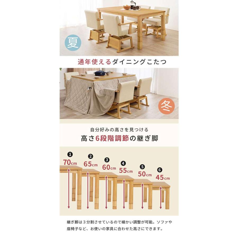 北海道・沖縄・離島配送不可 代引不可 ダイニングコタツ＋うす掛け布団