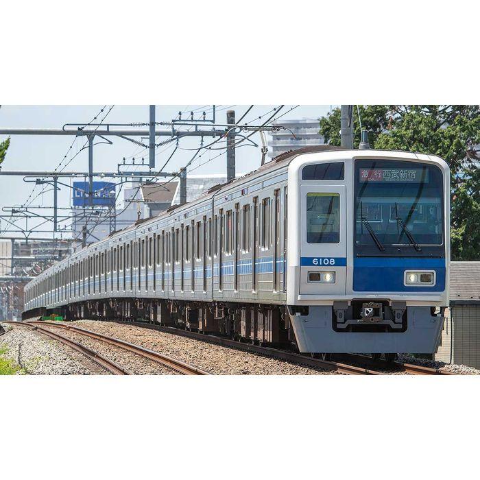 Nゲージ 西武6000系 新宿線・6108編成 増結用中間車6両セット 動力無し