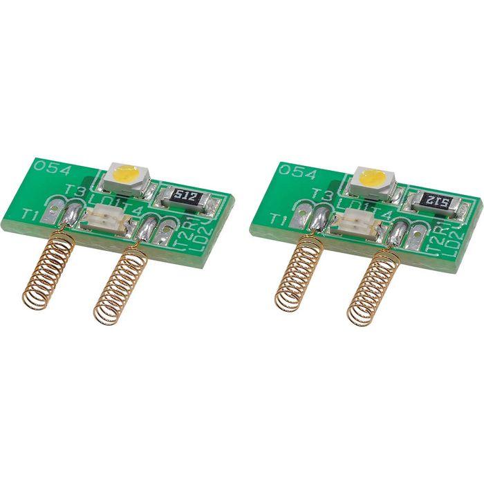 Nゲージ ライト基盤B 2個入 鉄道模型 ジオラマ アクセサリー 車両