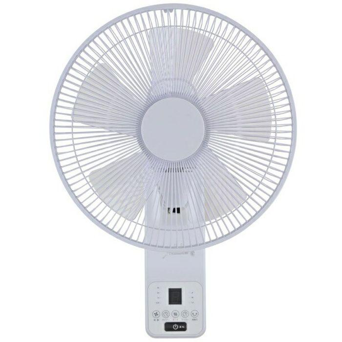 フルリモコン壁掛け扇風機 ホワイト おおたけ GF-W325NFR