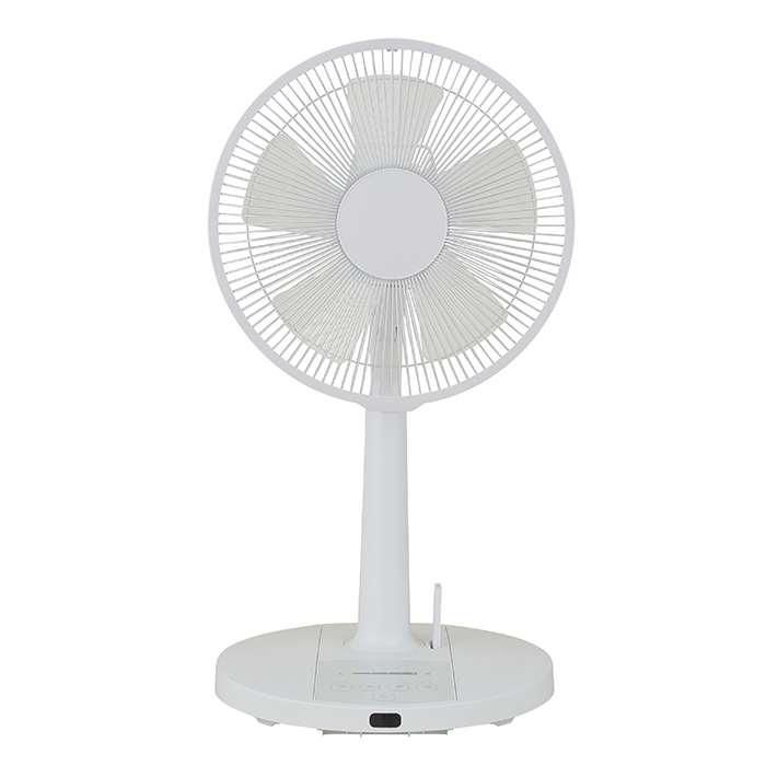 扇風機 簡易リモコン式 リビング扇風機 30cm羽根 ホワイト おおたけ MF
