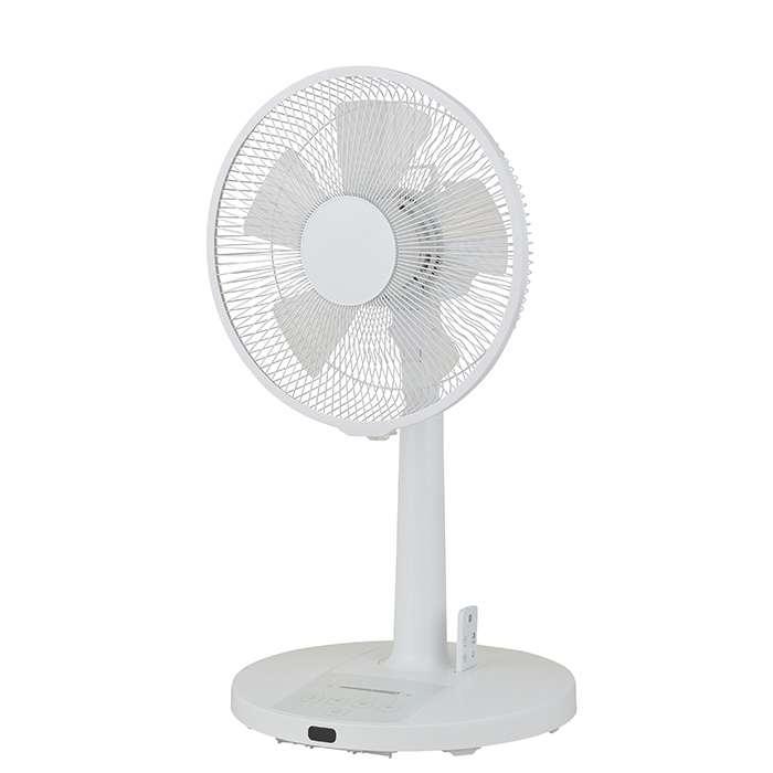 扇風機 簡易リモコン式 リビング扇風機 30cm羽根 ホワイト おおたけ MF