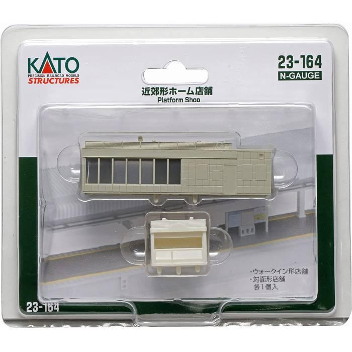 Nゲージ 近郊形 ホーム 店舗 鉄道模型 ストラクチャー 駅舎 