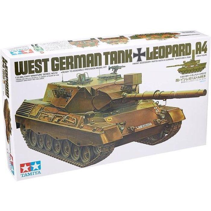 1286 レオパルドA4 LEOPARD A4 （1：35）の製作動画です - YouTube