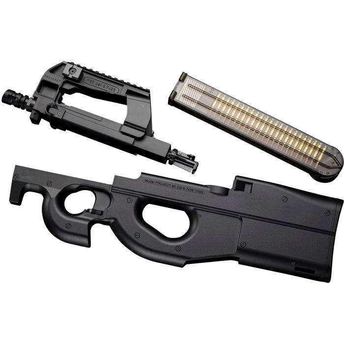 対象年齢18歳以上 電動ガンプラス No.1 P-90プラス サブマシンガン PDW