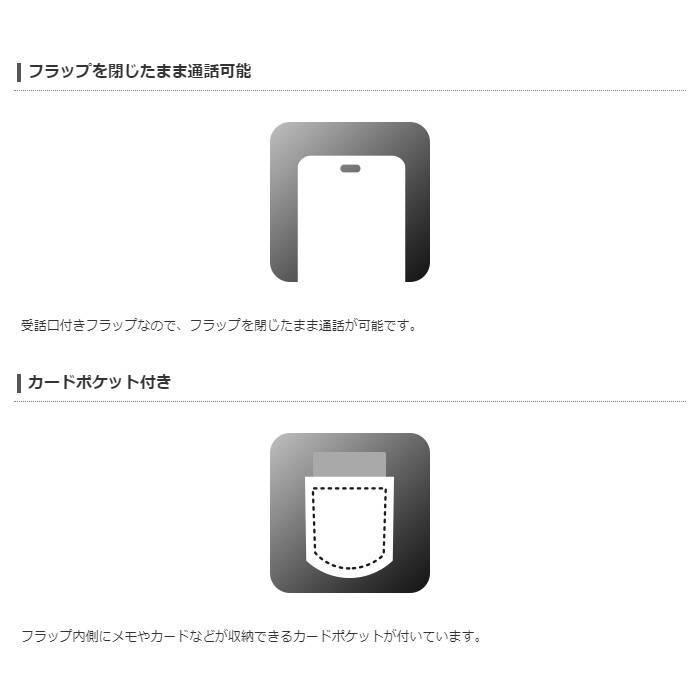 代引不可 iPhone XS アイフォン テンエス 5.8インチ ソフトレザーカバー 薄型 磁石付 エレコム PM-A18BPLFU｜dresma｜04