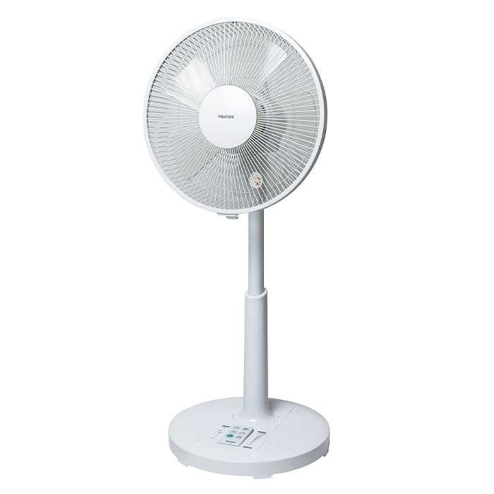 扇風機 ホワイト 30cm羽根 DCモーター フルリモコン リビング扇風機 5