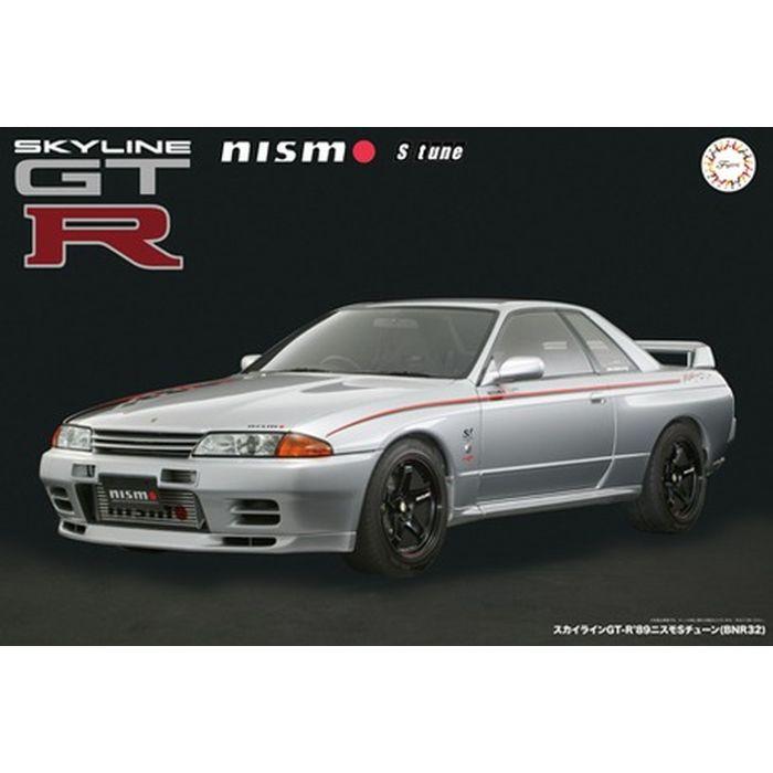 1/12 AXESシリーズ No.12 スカイライン GT-R 89ニスモSチューン BNR32 ニッサン NISSAN SKYLINE プラモデル フジミ模型 4968728141787の画像