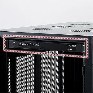 即日出荷 代引不可 サンワサプライ PS/2・USB両対応パソコン自動切替器(8:1) SW-KVM8UPの画像