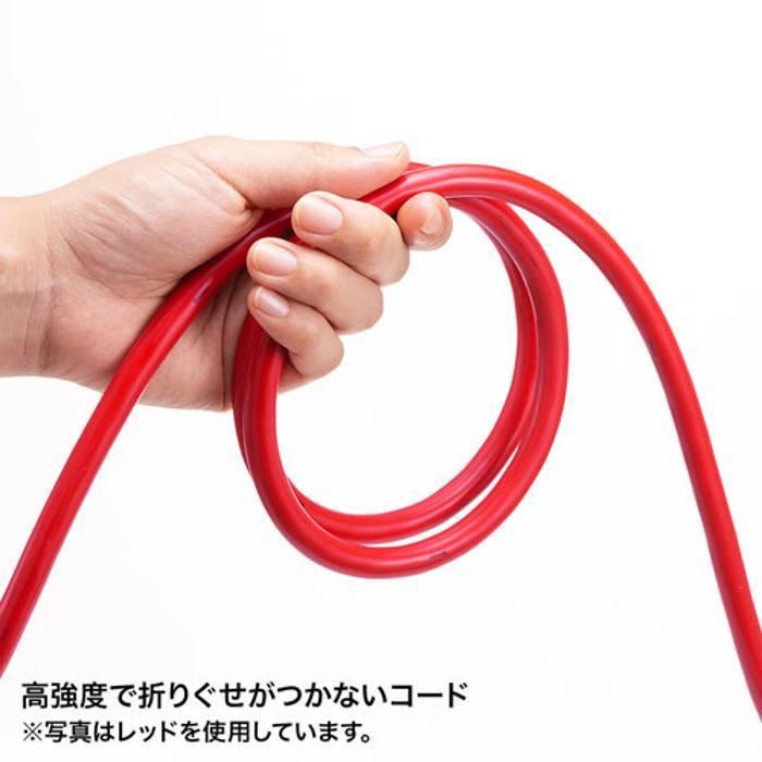 代引不可 電源タップ 医療施設 病室で安心して使える医用ホスピタルグレードプラグ採用 抜け止めタップ 3P 6個口 グレー 3m サンワサプライ TAP-HPM6-3W_3