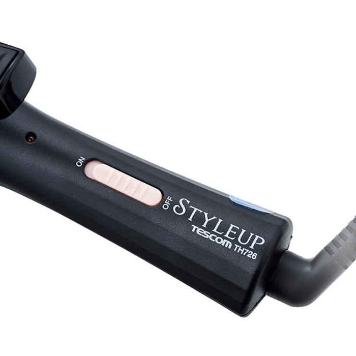 カールヘアアイロン ブラック 26mm 100-240V 国内・海外兼用 カールヘアアイロン 26mm径 AC100−240V STYLEUP