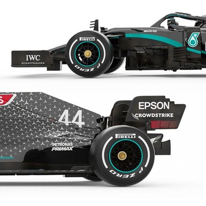 1/12 RCメルセデスベンツAMG F1 W11EQパフォーマンス(黒 童友社
