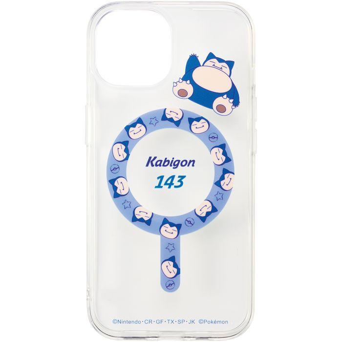 iPhone 15/14/13 ポケモン MagSafe対応ケース カビゴン スマホケース