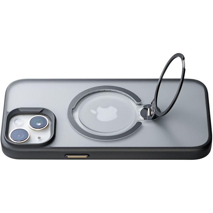 iPhone 15/14/13 IJOY マグスタプラスケース ブラック スマホケース