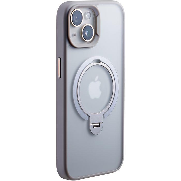 iPhone 15/14/13 IJOY マグスタプラスケース グレー スマホケース