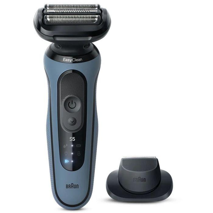 [新品・未開封品]　Braun シリーズ5　52-A1200s 電気シェーバー BRAUN 密着シリーズ5 充電式シェーバー 52-A1200s アズールブルー 電気