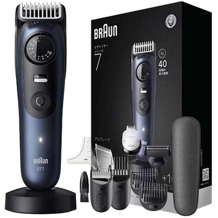 BRAUN ヒゲトリマー シリーズ7 パワーブーストモード ブラウン BT7540