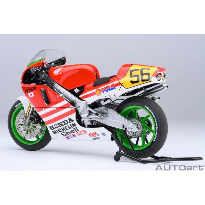 1/12 ホンダ NSR5WGP5#56 「バリバリ伝説」 (「巨摩 郡」 ヘルメット付属) オートアート 12566の画像