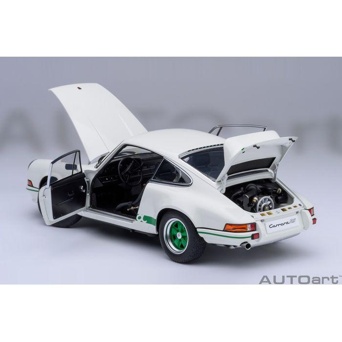 1/18 ポルシェ 911 カレラ 2.7 RS (バイパー グリーン/ブラック・ストライプ) オートアート 78034_7