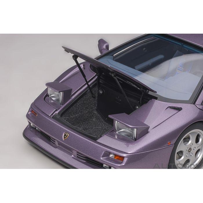 【希少】ディアブロ SE30 JOTA 1/43 MRコレクション パープル AUTOart 1:18 Lamborghini Diablo SE30 Jota 建設年 1995 紫の