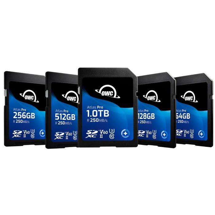 代引不可 SDカード 高性能 メモリーカード Atlas Pro SD 1.0TB OWC OWCSDV60P1000_1