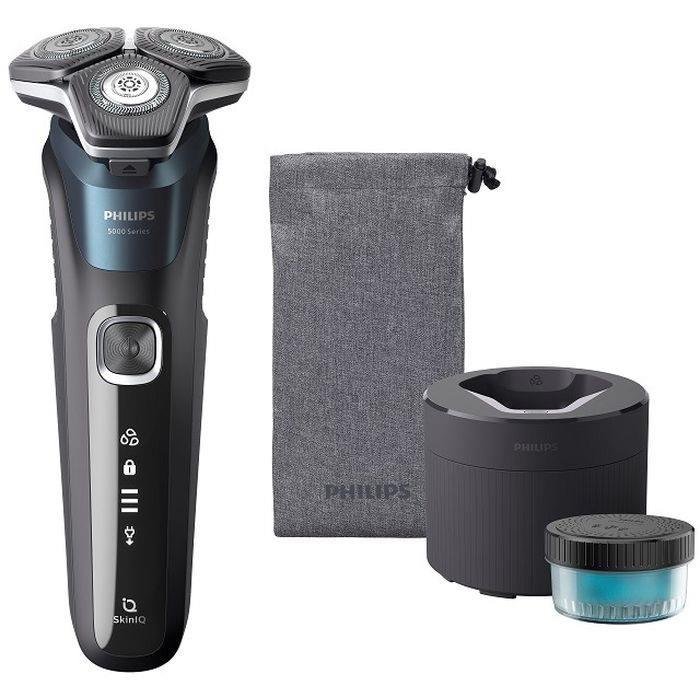 PHILIPS ウェット＆ドライ電動シェーバー S5000シリーズ 自動洗浄器付 ブラック フィリップス S5889/60 PHILIPS ウェット＆ドライ電動シェーバー S5000シリーズ 自動洗浄器付