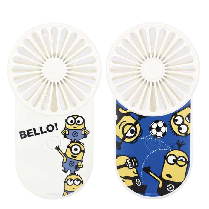 あすつく クールファン モバイル扇風機 首掛け ハンディ 怪盗グルーシリーズ ミニオンズ Bello サッカー 2個セット Minion コンパクト扇風機 小型 キャラクター スマホカバー専門店 ドレスマ 通販 Yahoo ショッピング