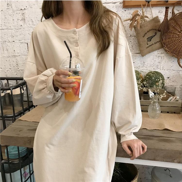 大人気 ワンピース ワンピ プチプラ ロゴ 入り マキシ ロング丈 ひざ下丈 サイドスリット ゆったり 長袖 おすすめ Mme4113 Mme4113 Dress Bird 通販 Yahoo ショッピング