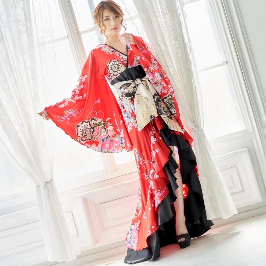 花魁 コスプレ 送料無料 新色入荷 新色の赤入荷 仮装 コスプレ 和服 着物