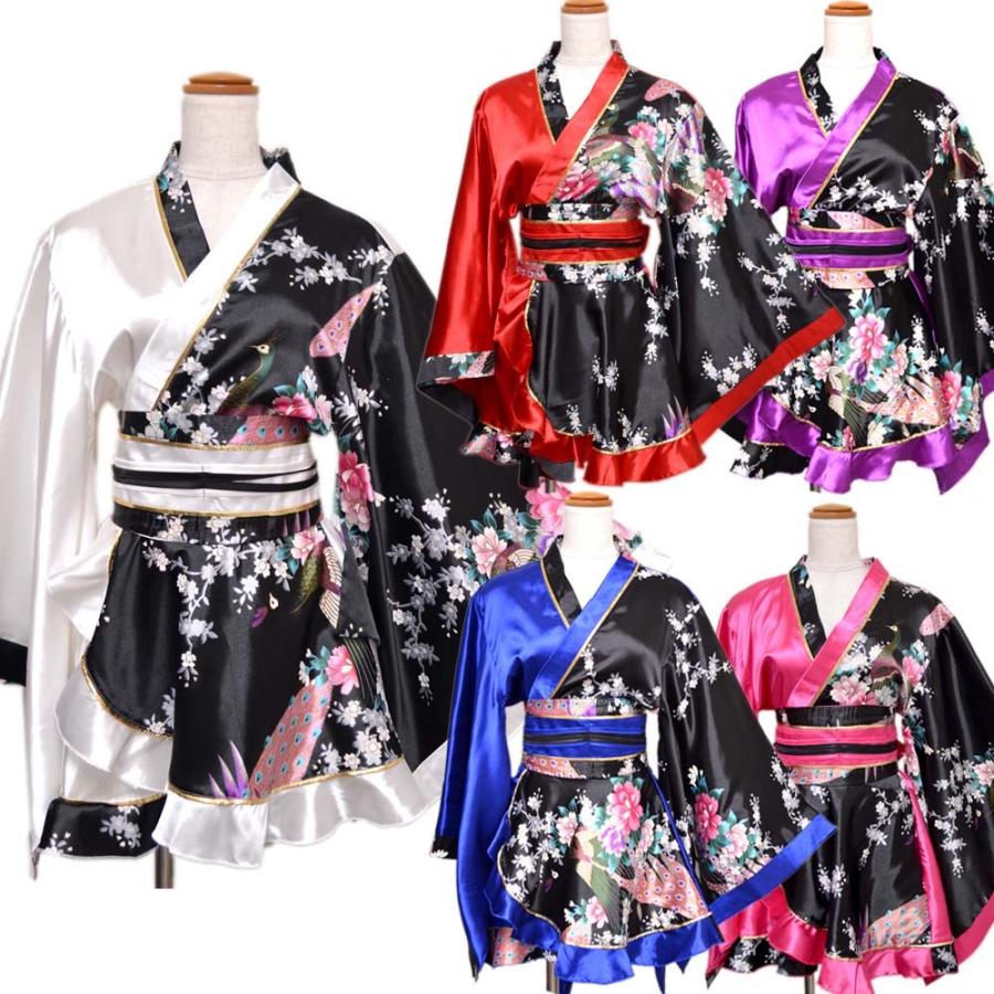 花魁 コスプレ 着物ドレス 浴衣 祭り ダンス衣装 ゴージャス和柄花魁