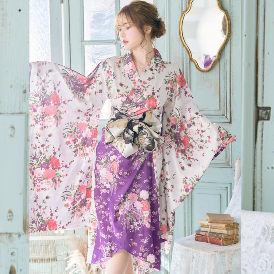 花魁コスプレ 着物コスプレ 着物衣装 ステージ衣装 舞台衣装 ダンス