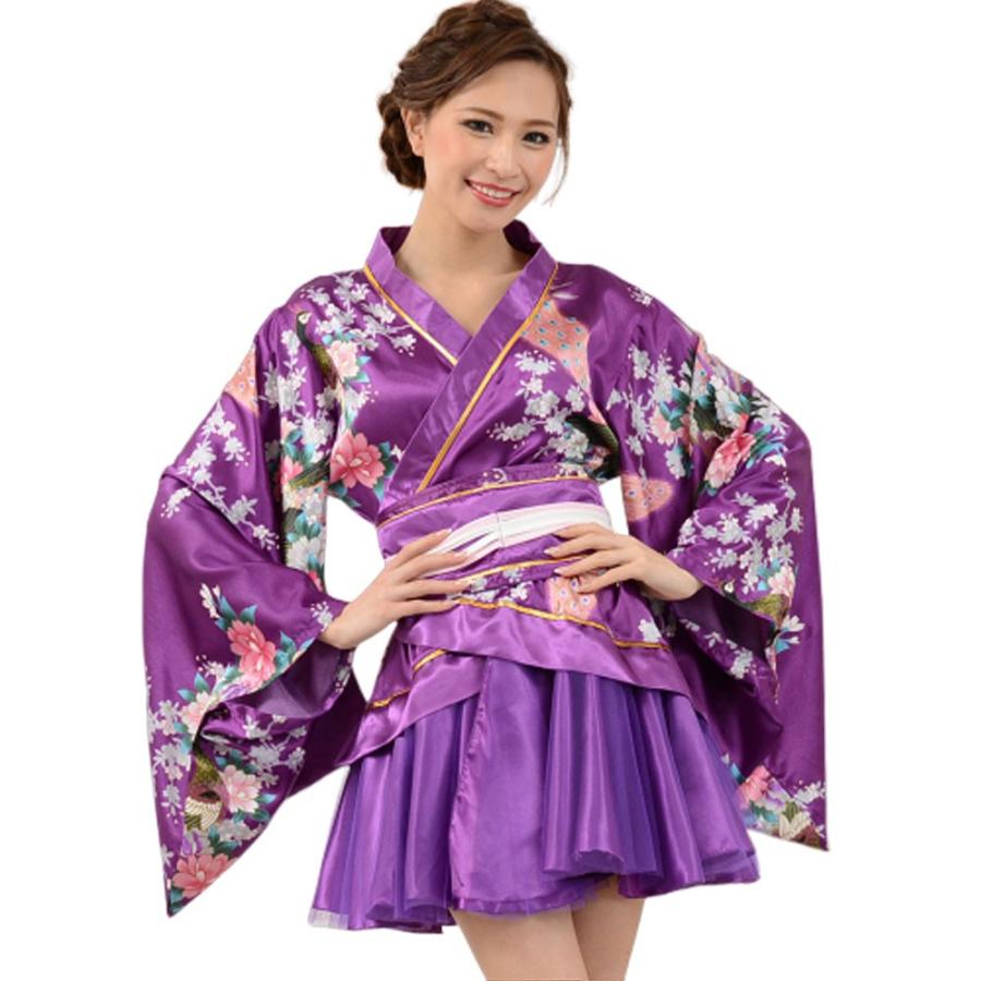 花魁 コスプレ 浴衣 ドレス 着物ドレス 和柄 振袖 よさこい 衣装