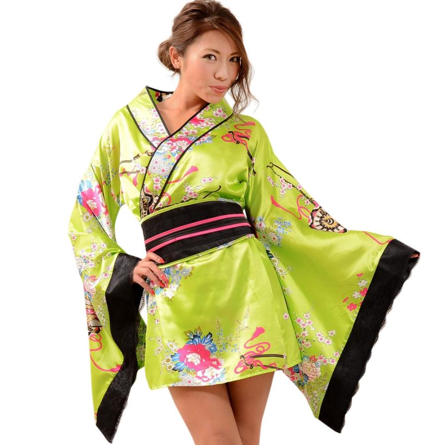 花魁 コスプレ 着物ドレス コスプレ衣装 浴衣 祭り 結婚式 サテン