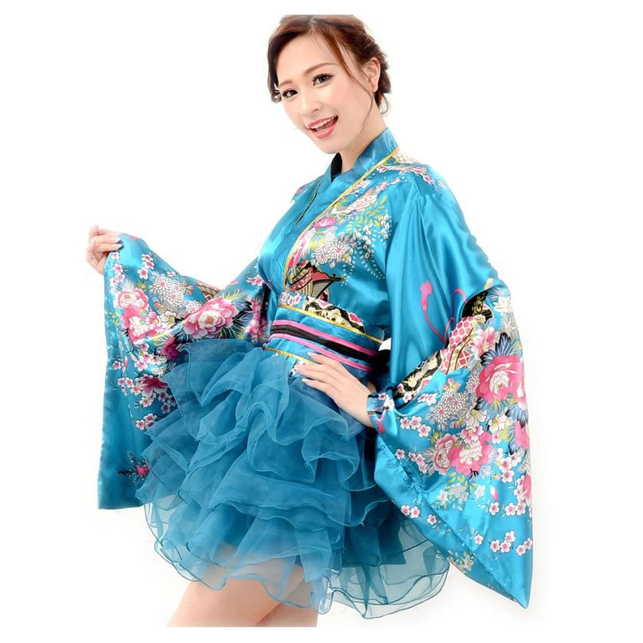 【確認用】花魁衣装　3点セット 花魁コスプレ 着物ドレス ミニ セクシー 花魁衣装 レディース コスプレ