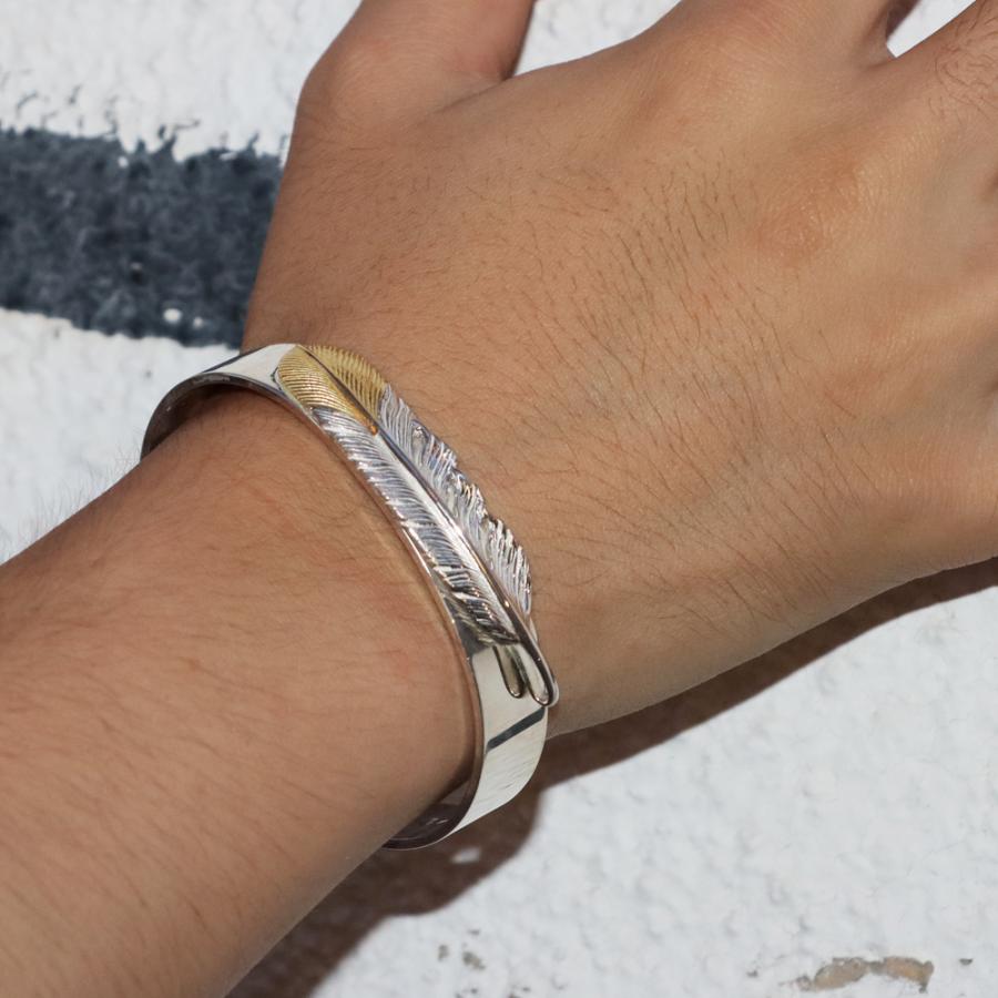 TADY&KING フェザーバングル ローズ silver K18 【公式通販】