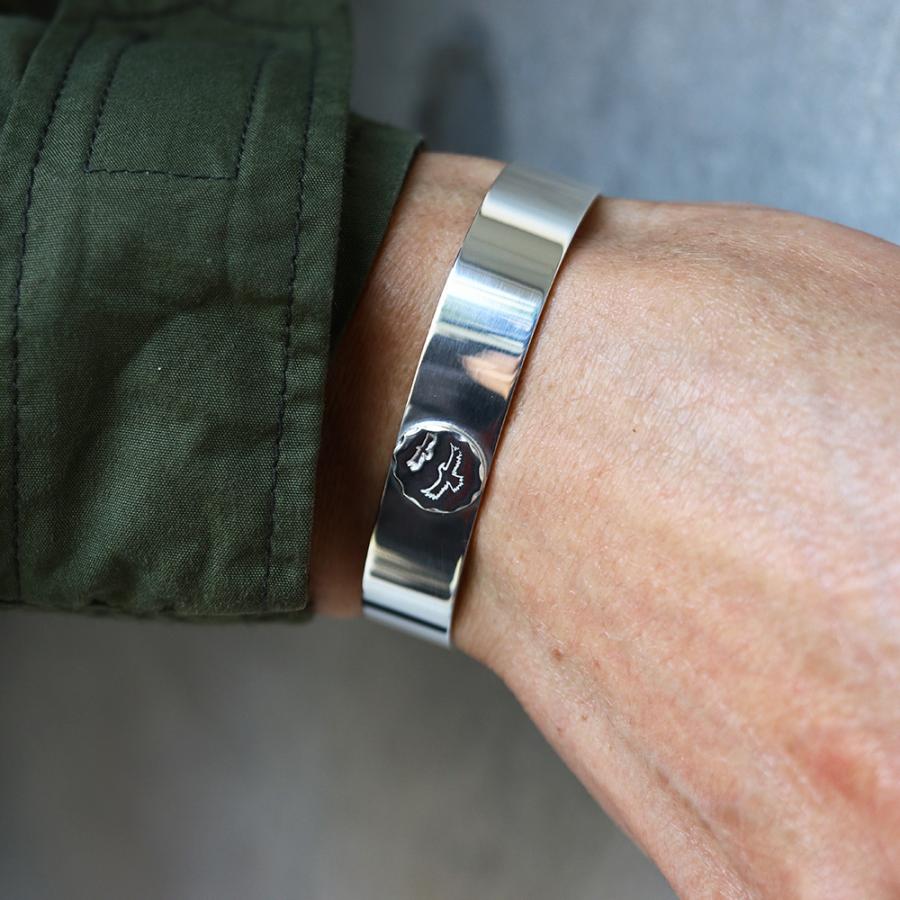 TADY&KING 平打ちイーグルスタンプメタルバングル tady&king タディ  