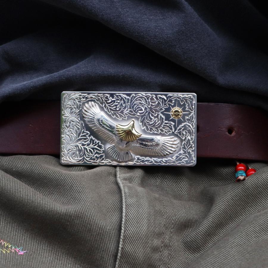 TADY&KING 1点物 唐草中イーグルK18イーグルメタル付きバックル タディ  