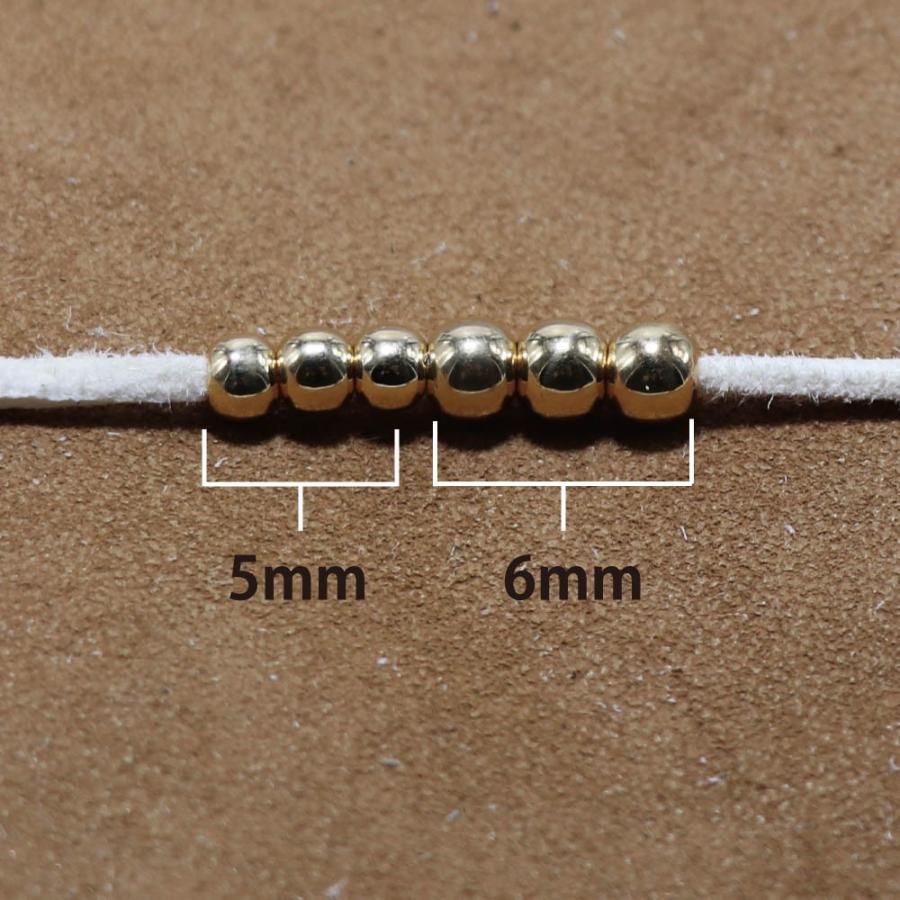 TADY&KING 無垢ビーズ K18 5mm 1個売り タディアンドキング メンズ  