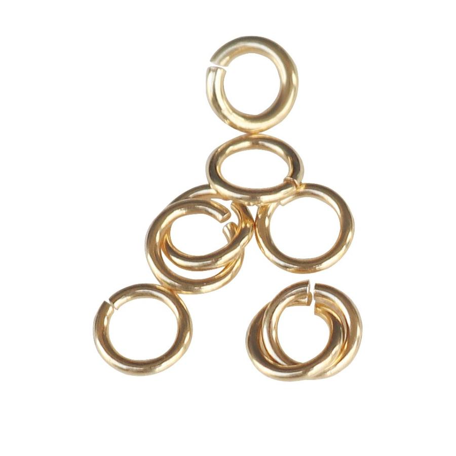 TADY&KING 全金ガンジャS K18丸カン小 TADY&KING 全金ガンジャS K18丸カン小