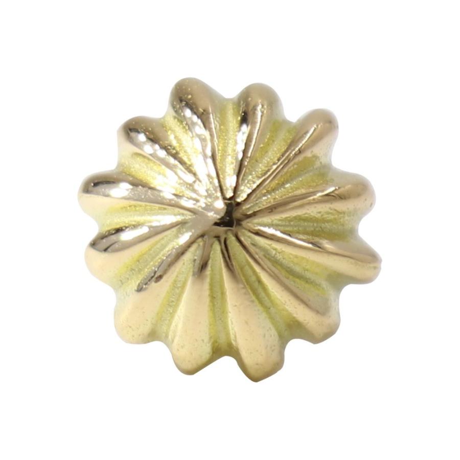 無垢18金2つ ファッション TADY&KING 無垢ビーズK18 7mm×アポロビーズK18