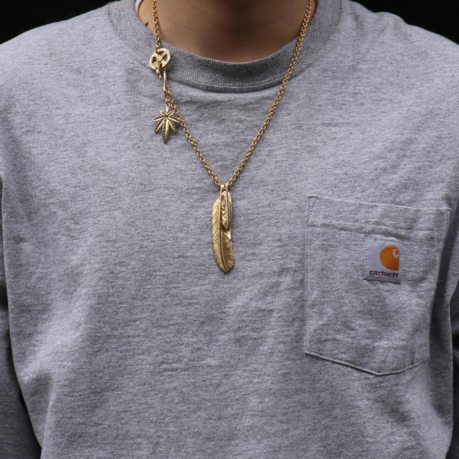 Tady King タディアンドキング Goro S ゴローズ魂継承 オリジナルエクストラカスタム 2 ゴールドネックレス 18k フェザー ネックレス メンズ 18金 K18 Tkext 002 Tady King直営店 Dress R 通販 Yahoo ショッピング