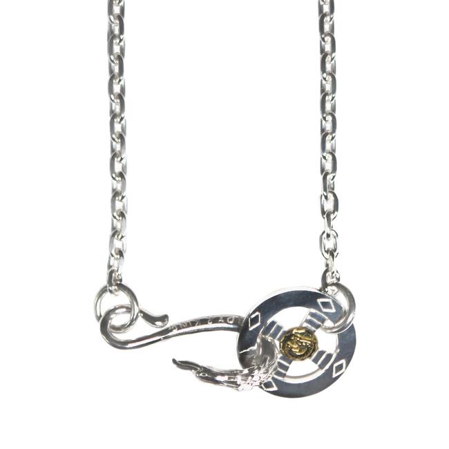 tady&king上金フェザー&石付細丸チェーンセット